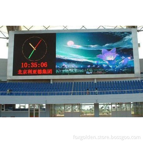 Indoor Digital LED Display with Tri-Color Clear Video